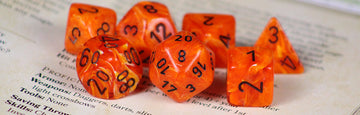 Orange Dice