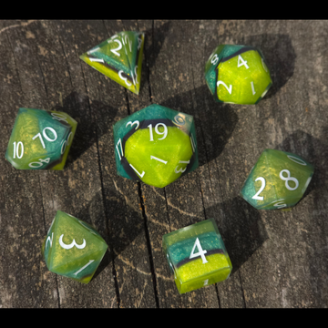Sedimentary: Terraform Handmade 7-Dice Set