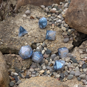 Sedimentary: Aquascape Handmade 7-Dice Set