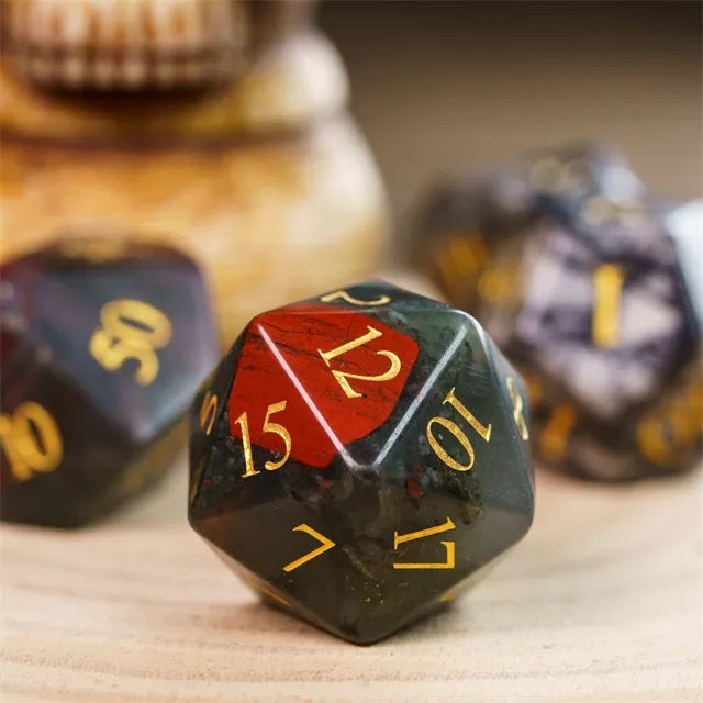 Bloodstone Dice Set