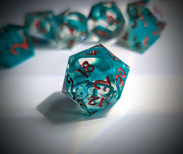 Grecian Coastline Sharpedge Dice Set