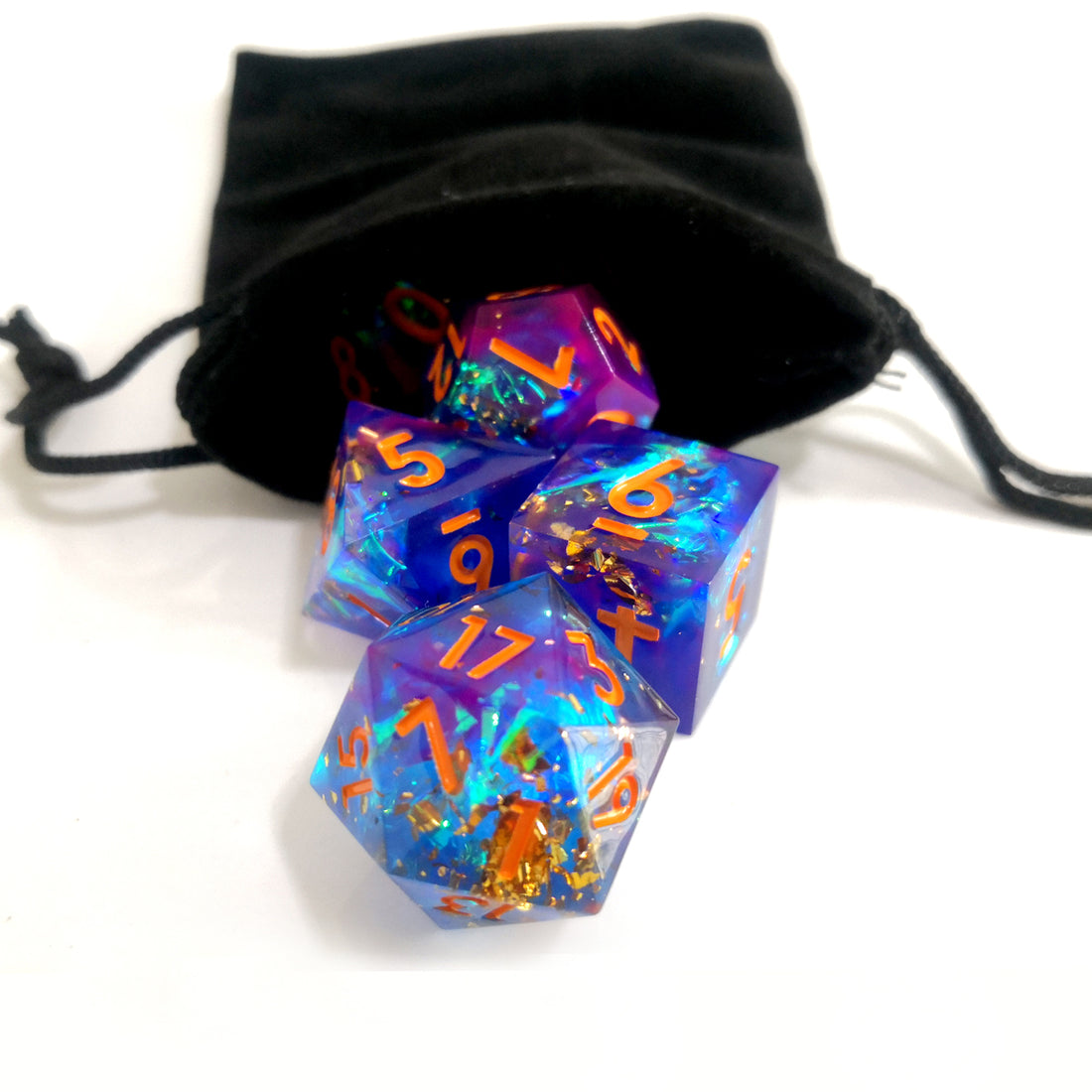 The Elven Wizard Sharpedge Dice Set