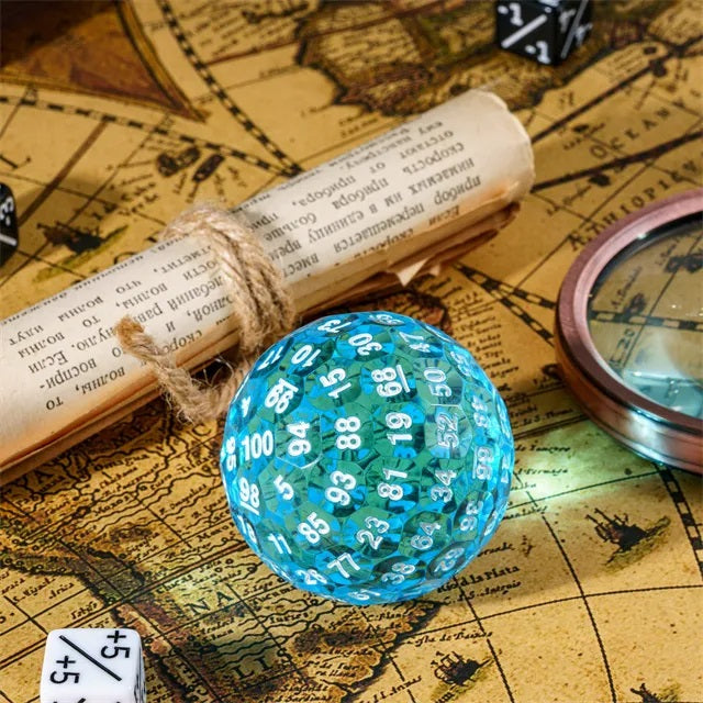 The d100: 100-sided Zocchihedron Die