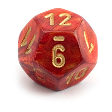 Single Scarab Scarlet d12