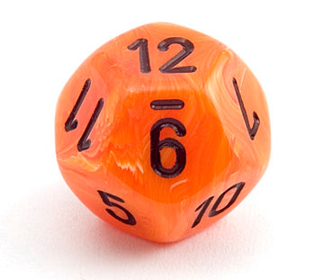Single Vortex Orange d12