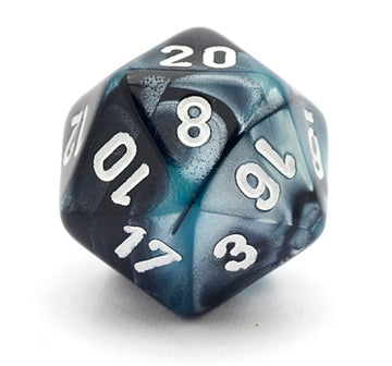 Single Gemini Blue-Shell d20