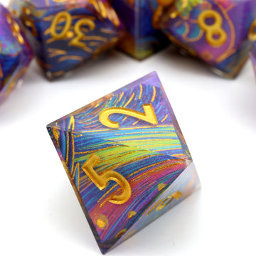 Cyberspace Sharpedge Dice Set