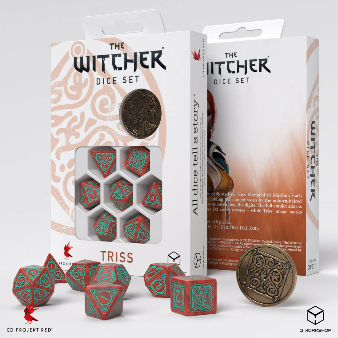 Triss - Merigold the Fearless - Witcher Dice Set
