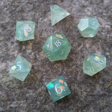 Konjac Handmade 7-Dice Set