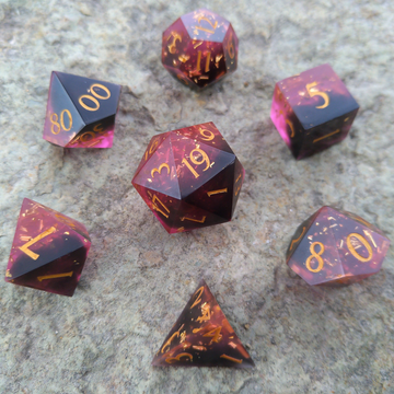Finery Handmade 7-Dice Set