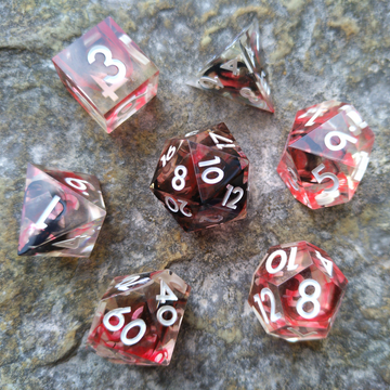 The Redheaded Witch Sharpedge Dice Set