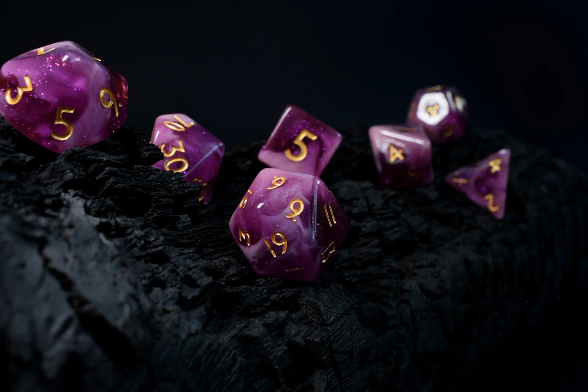 Crypt Collection: Coven 7-Dice Set - Awesome Dice