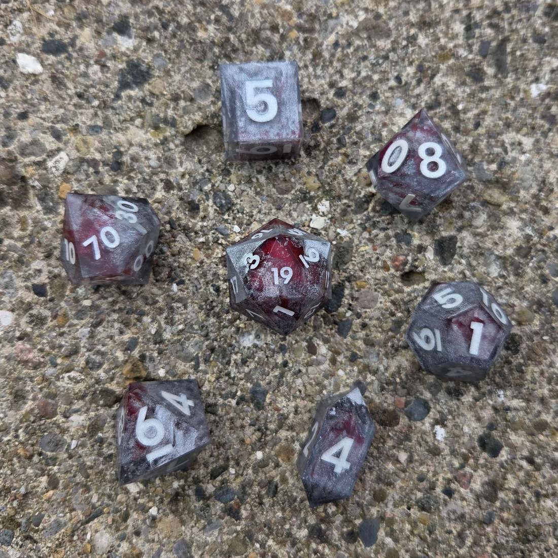 Industrial Revolution Handmade Sharpedge Dice Set