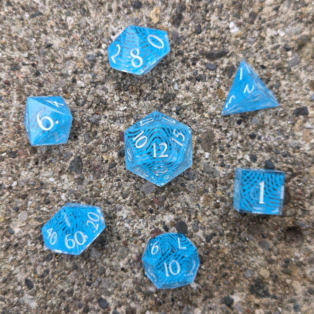 Forensics Sharpedge Dice Set