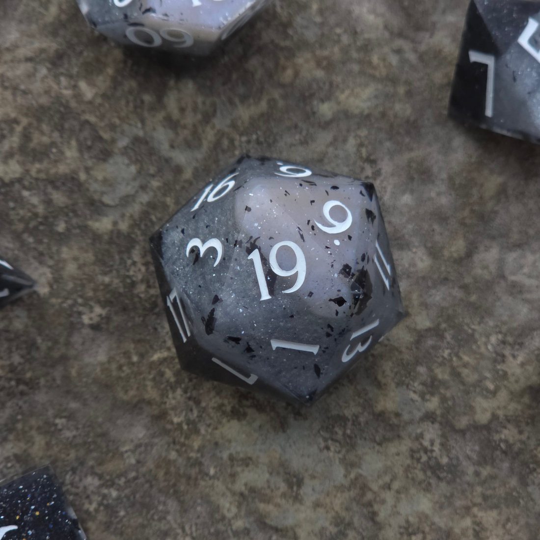 Sedimentary: Regolith Handmade 7-Dice Set