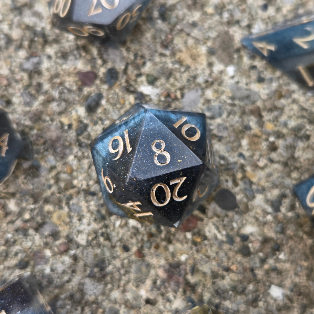 The Machinist Handmade Sharpedge Dice Set