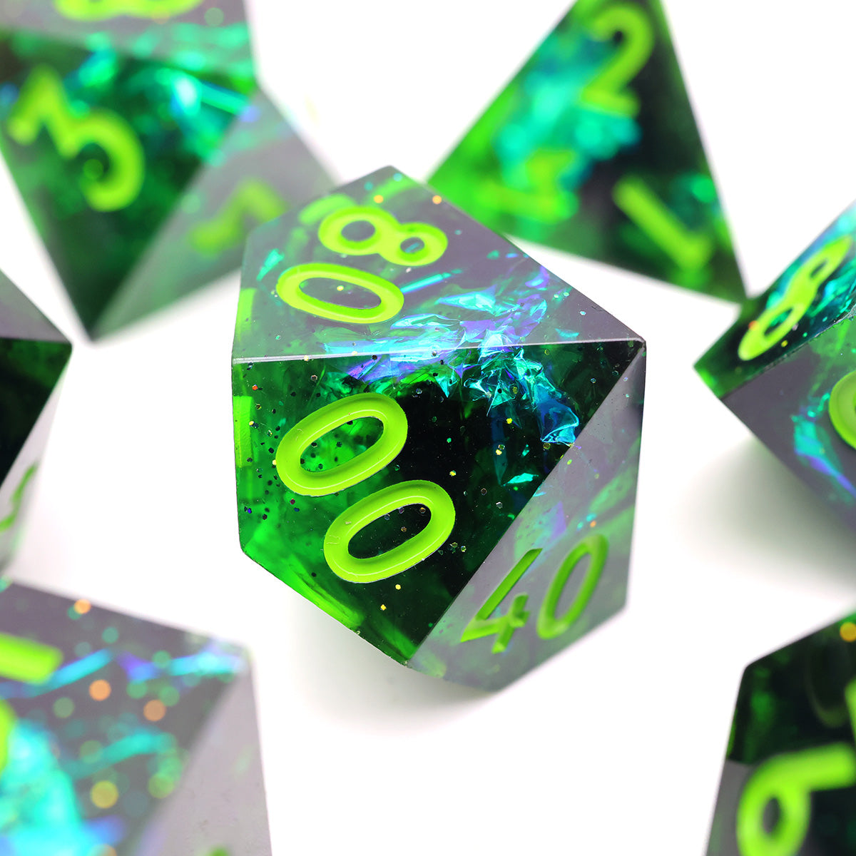 Poison Sharpedge Dice Set - Awesome Dice