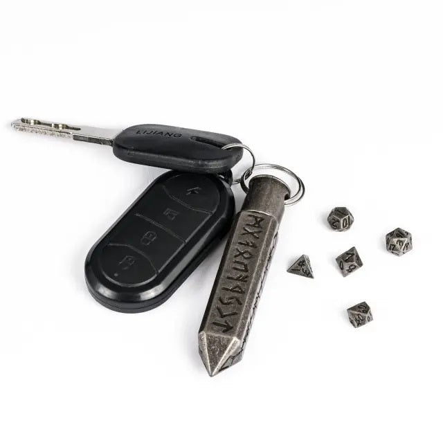 Silver Bullet Dice Holder + Dice - Awesome Dice Silver Bullet Dice Holder + Dice - Awesome Dice