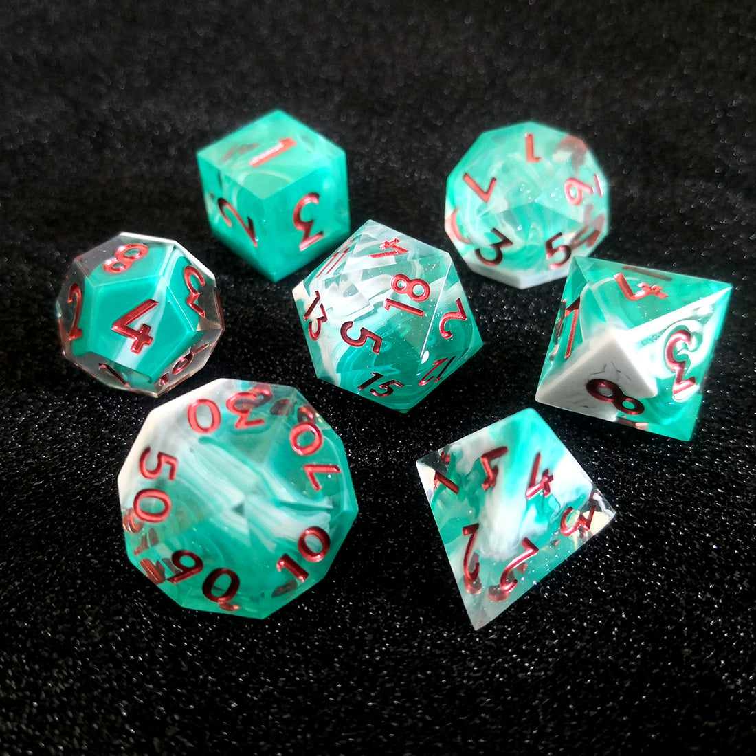 Grecian Coastline Sharpedge Dice Set