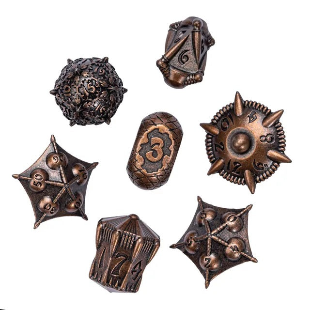 Drakon - Metal Dragon Dice Set