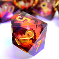 Glowing Dragon Liquid Core Dice dice set - image 8 of 11