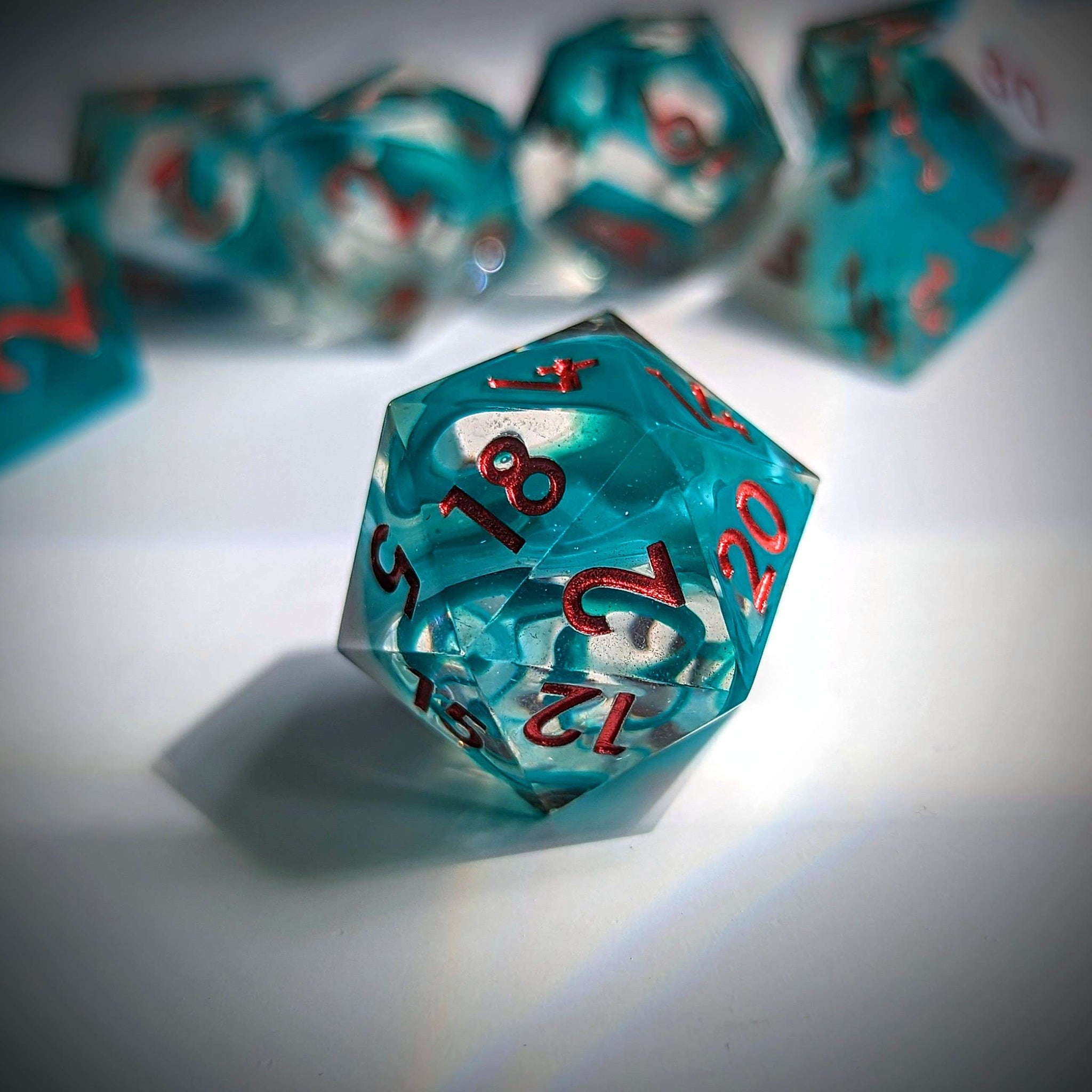 Grecian Coastline Sharpedge Dice Set