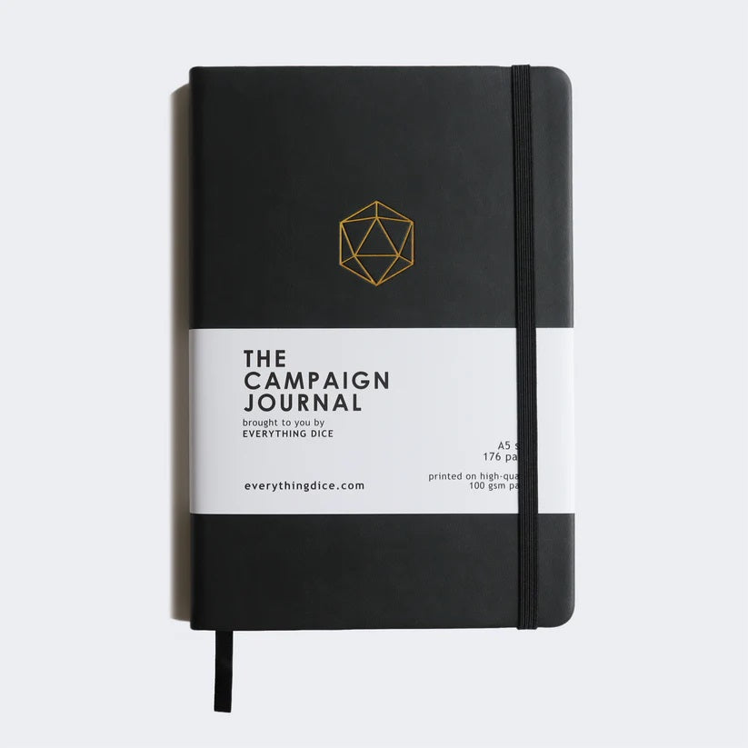 The Campaign Journal: Black Hardcover