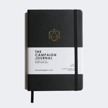 The Campaign Journal: Black Hardcover