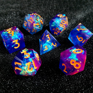 The Elven Wizard Sharpedge Dice Set