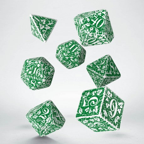 Forest: Tundra 7-Dice Set - complete polyhedral dice set for DnD