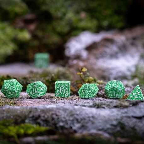 Forest: Tundra 7-Dice Set - complete polyhedral dice set for DnD