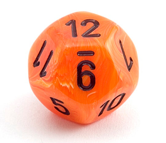 Single Vortex Orange d12