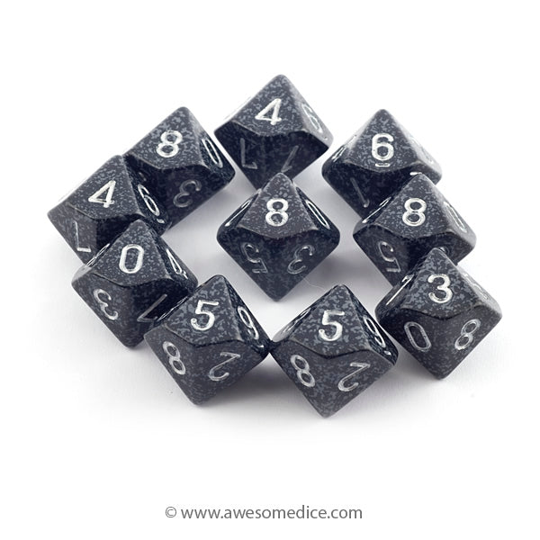 Speckled Ninja 10d10 Dice Set