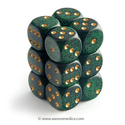 Speckled Golden Recon 12d6 Set