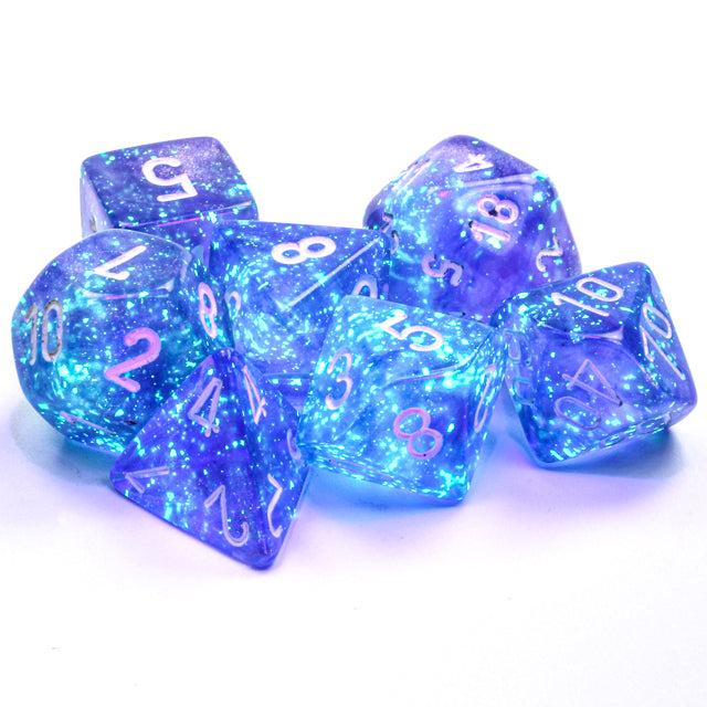 Chessex Borealis Purple/white with Luminary