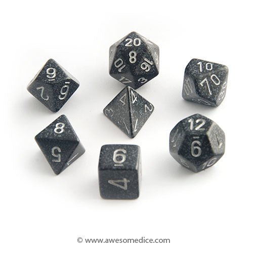 Speckled Ninja 7-Dice Set