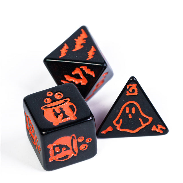 Halloween 7-Dice Set