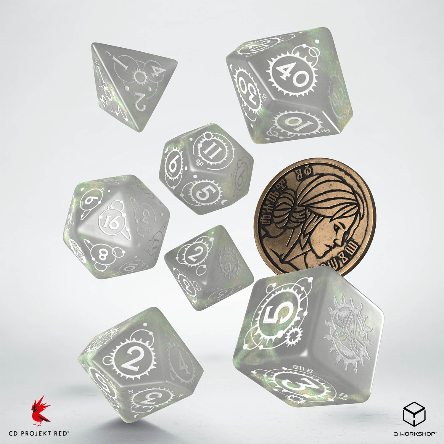 Ciri - The Lady of Space and Time - Witcher Dice Set