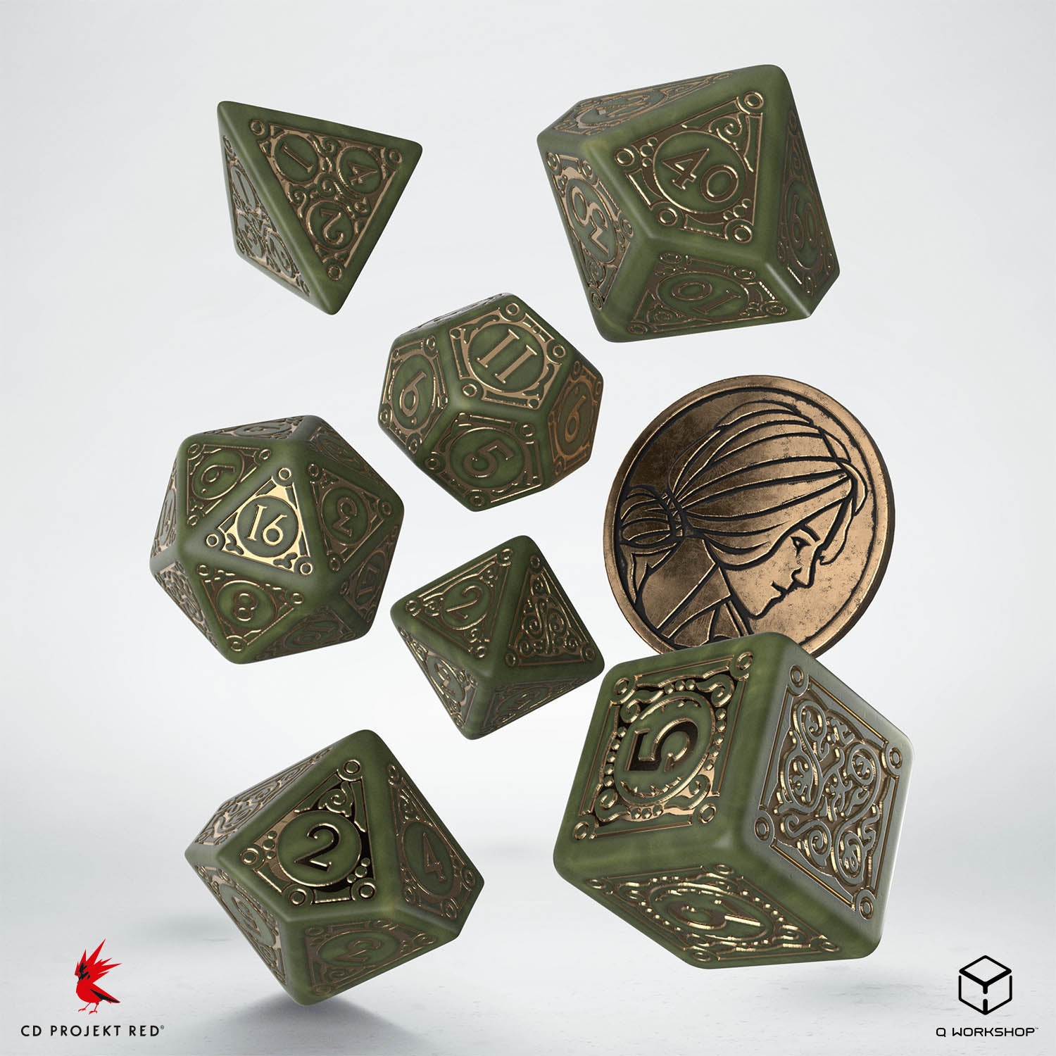 Triss - The Fourteenth of the Hill - Witcher Dice Set