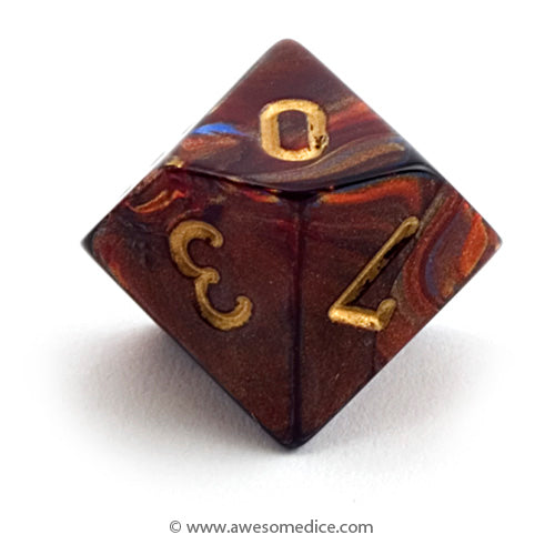 Single Scarab Blue Blood d10