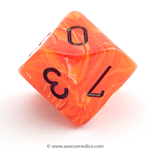 Single Vortex Orange d10