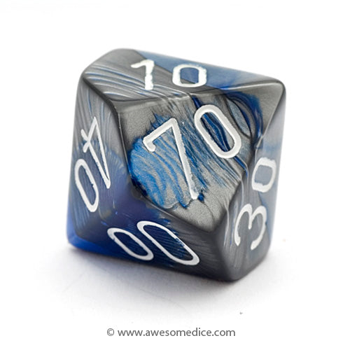 Single Gemini Blue-Steel Percentile d10