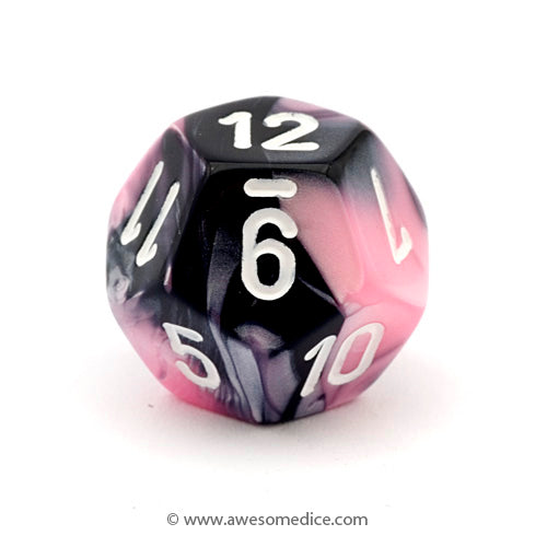 Single Gemini Black-Pink d12