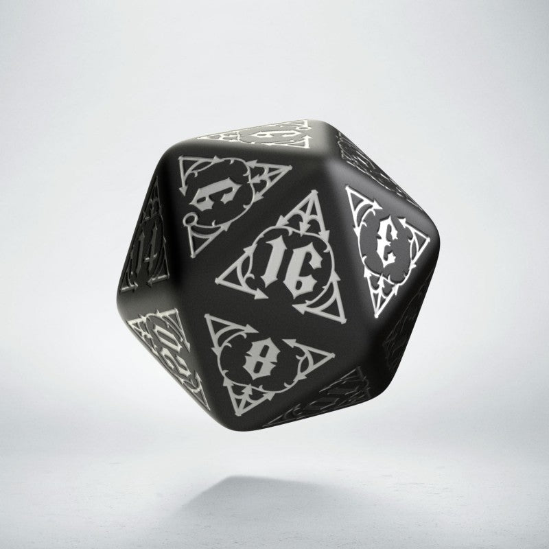 Bloodsucker Black & Silver 7-Dice Set