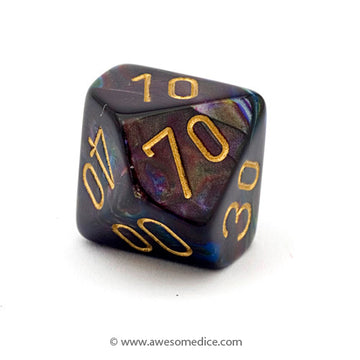 Single Lustrous Shadow d10 Percentile