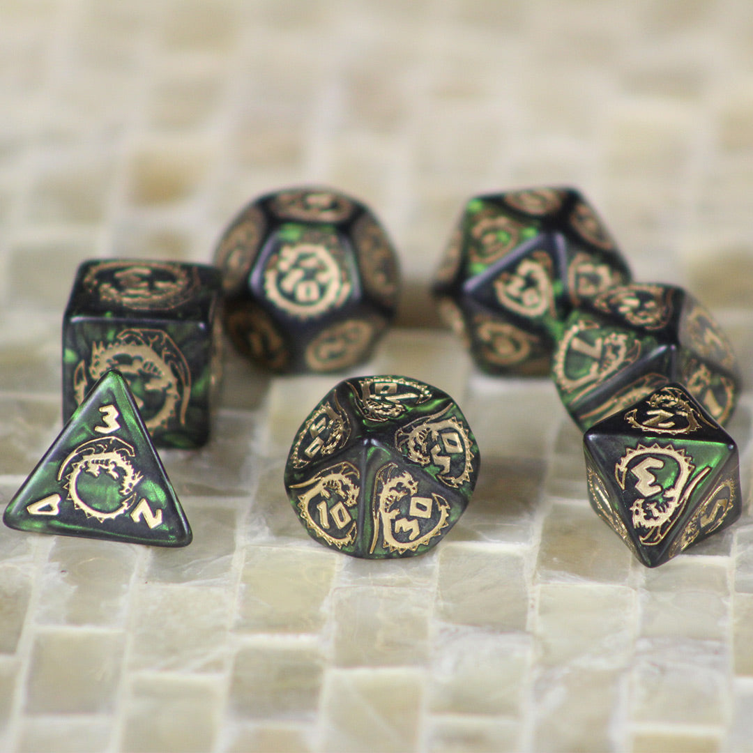 Dragons Botle Green/Gold 