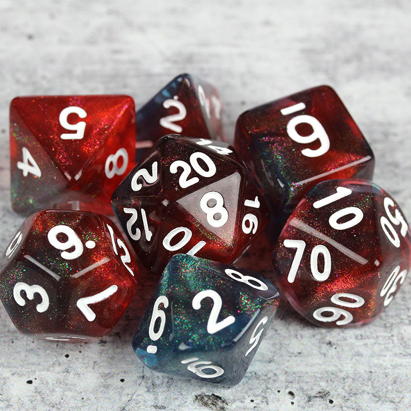 dragon's breath RPG dice set