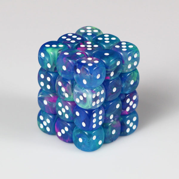 DICE Festive Waterlily 36d6 Dice Set - Awesome Dice