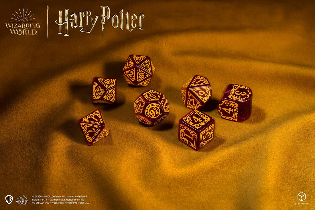 Harry Potter: Gryffindor Dice Set - Red