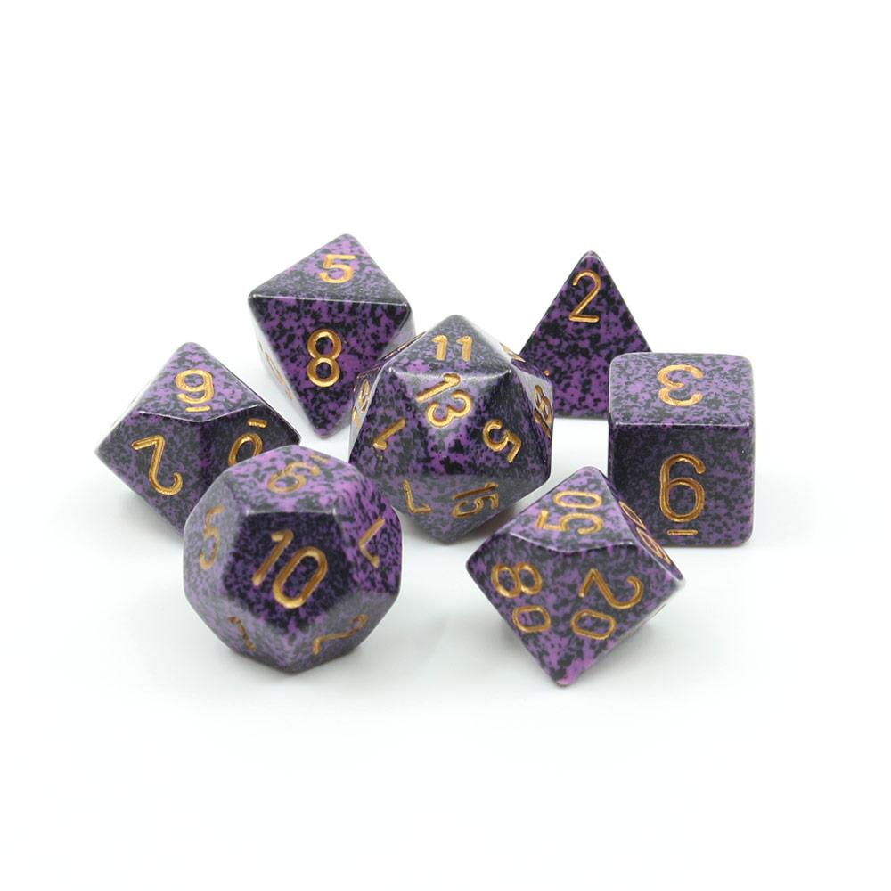 Speckled Hurricane 7-Dice Set